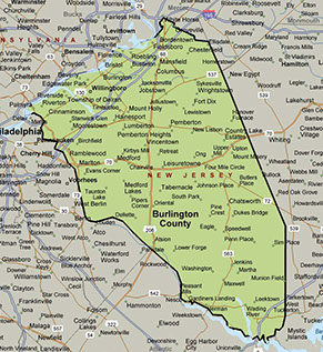 Map Of Burlington County Nj Public Adjuster Burlington County - Aaa Public Adjusters, Llc